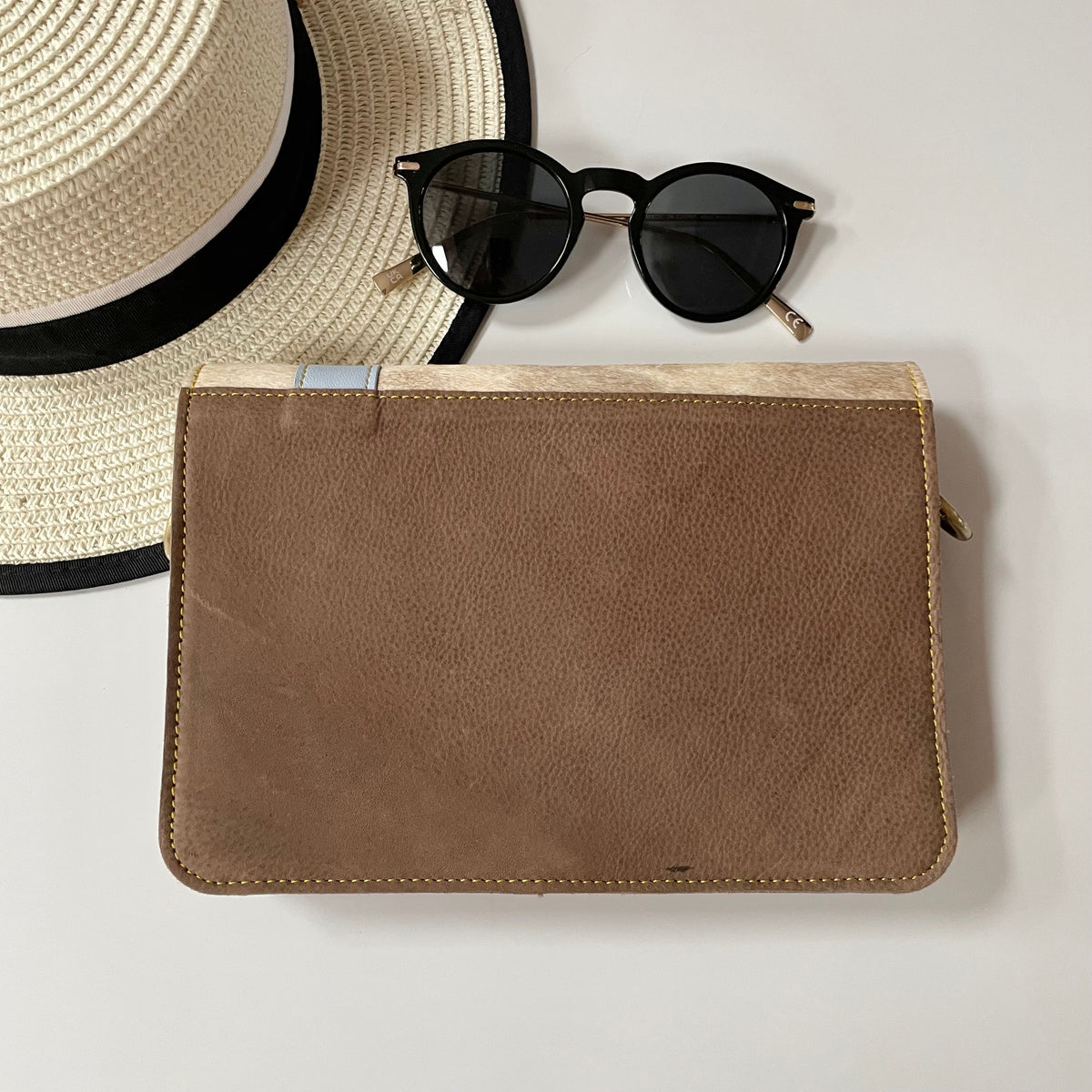 OUTLET Nephele Edna Bag Unique Handmade Recycled Sustainable Leather