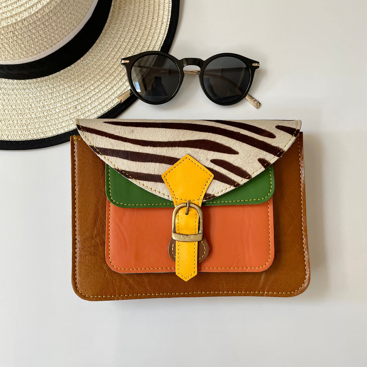 Nephele Dixie Bags Unique Handmade Upcycled Sustainable Leather