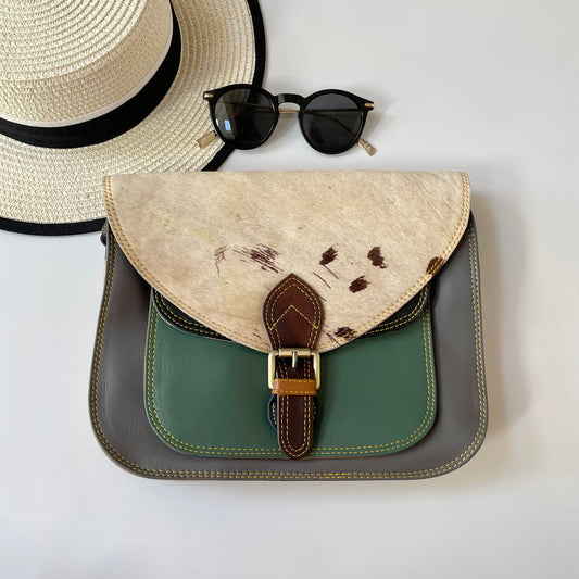 OUTLET Nephele Libby Bag Unique Handmade Recycled Sustainable Leather