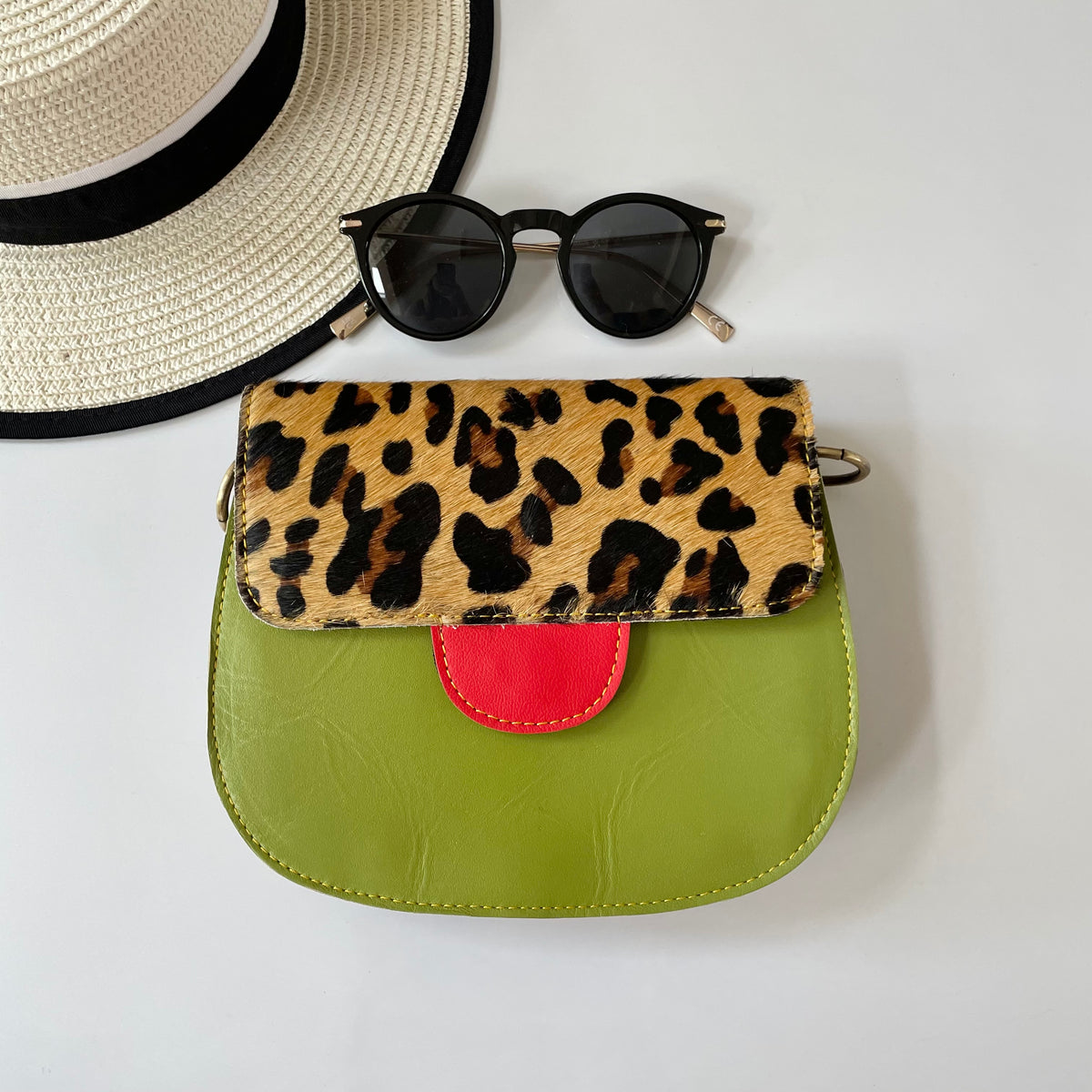 OUTLET Nephele Amelia Bag Unique Handmade Recycled Sustainable Leather