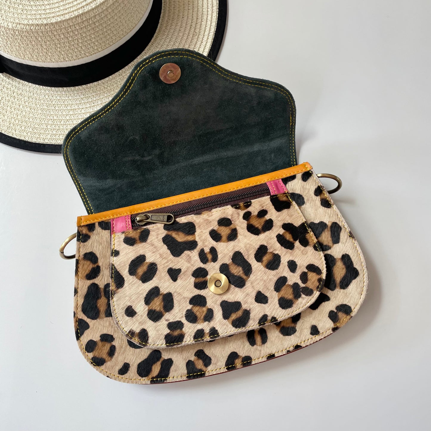 Nephele Poppy Bags Unique Handmade Recycled Sustainable Upcycled Leather