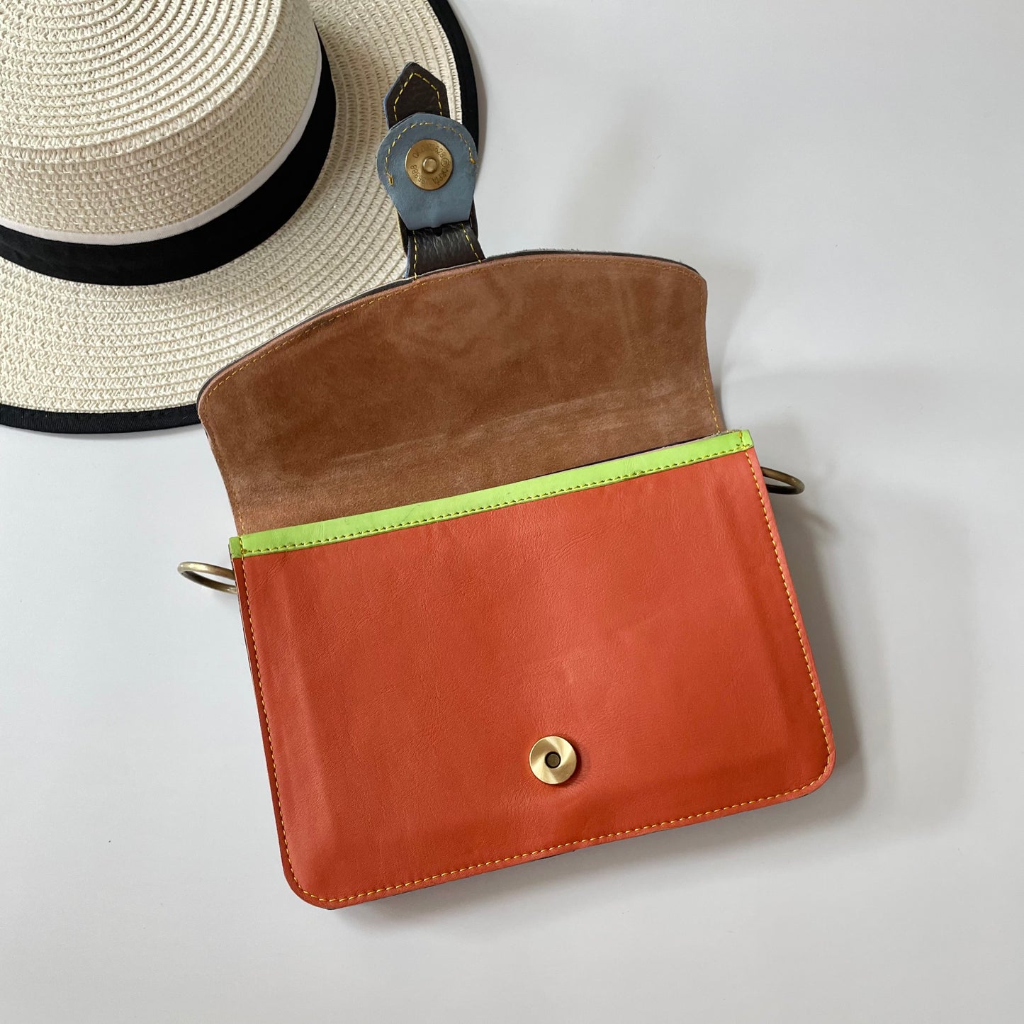 OUTLET Nephele Nancy Bag Unique Handmade Recycled Sustainable Leather