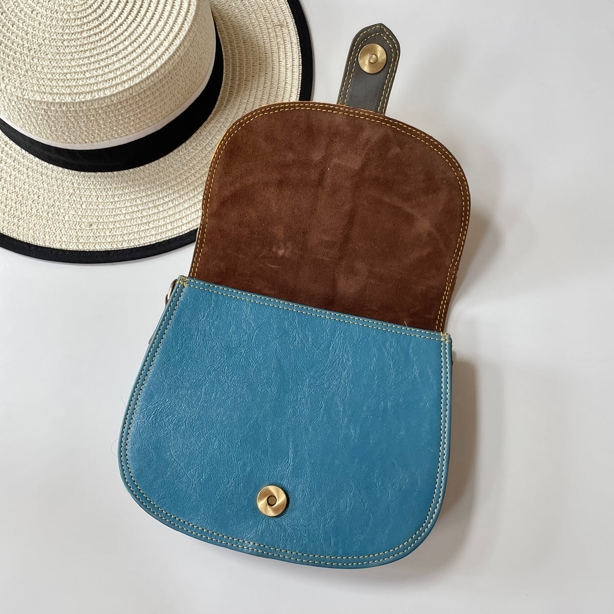 OUTLET Nephele Cecile Bag Unique Handmade Recycled Sustainable Leather