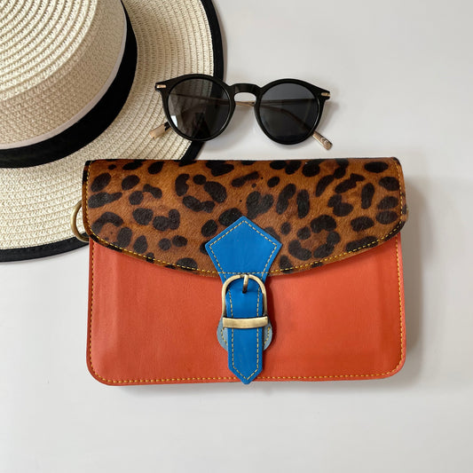 OUTLET Nephele Nancy Bag Unique Handmade Recycled Sustainable Leather