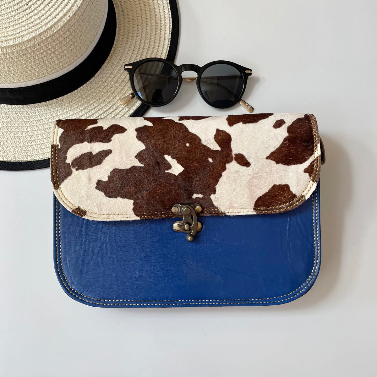 OUTLET Nephele Belle Bag Unique Handmade Recycled Sustainable Leather