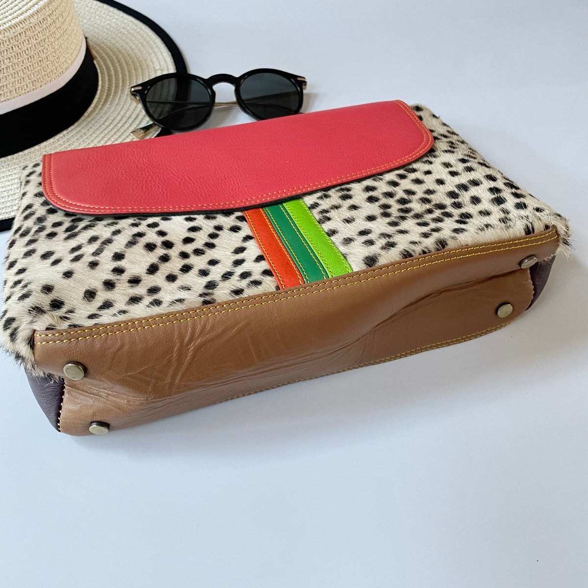 OUTLET Nephele Clara Bag Unique Handmade Recycled Sustainable Leather