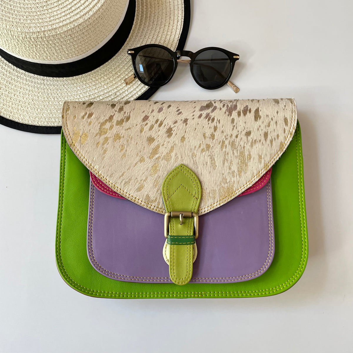 Nephele Libby Bags Unique Handmade Upcycled Sustainable Leather