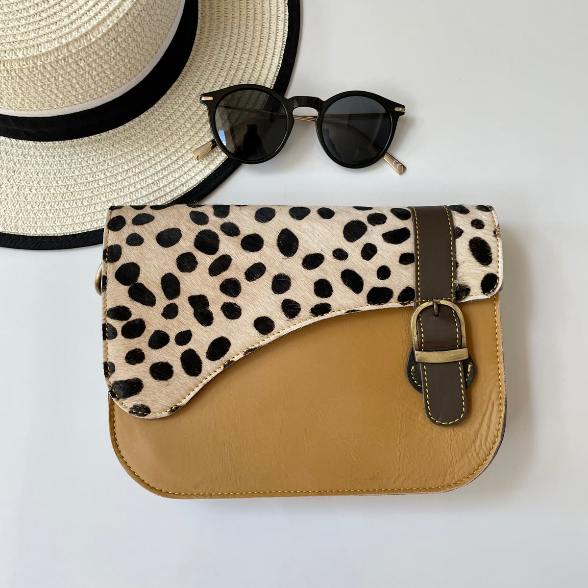 OUTLET Nephele Grace Bag Unique Handmade Recycled Sustainable Leather