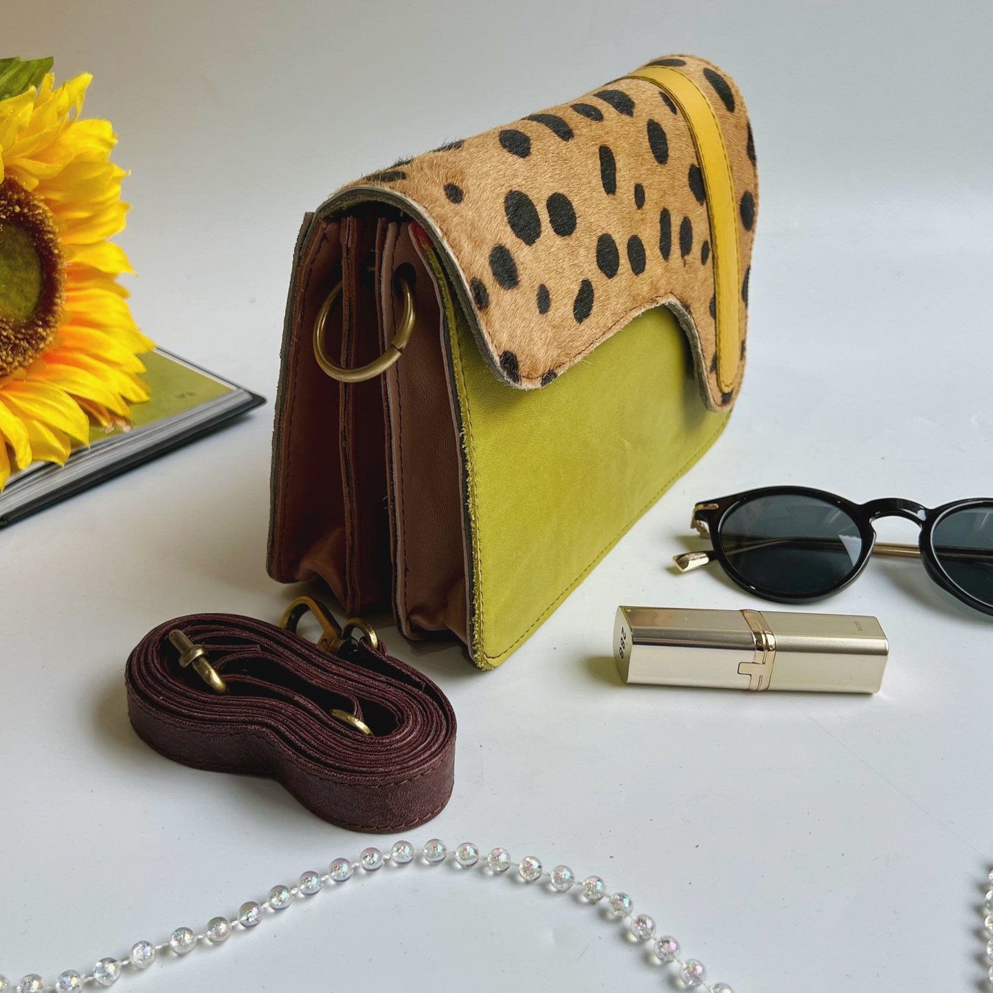 Nephele Edna Bags Unique Handmade Recycled Sustainable Upcycled Leather
