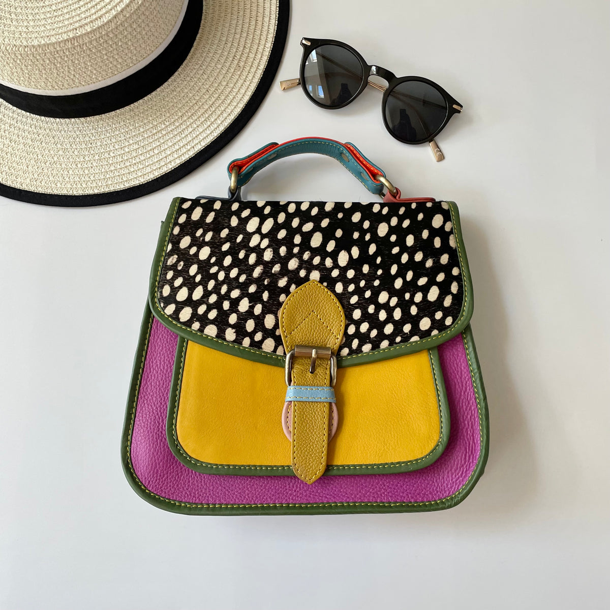 Nephele Lydia Bags Unique Handmade Upcycled Sustainable Leather