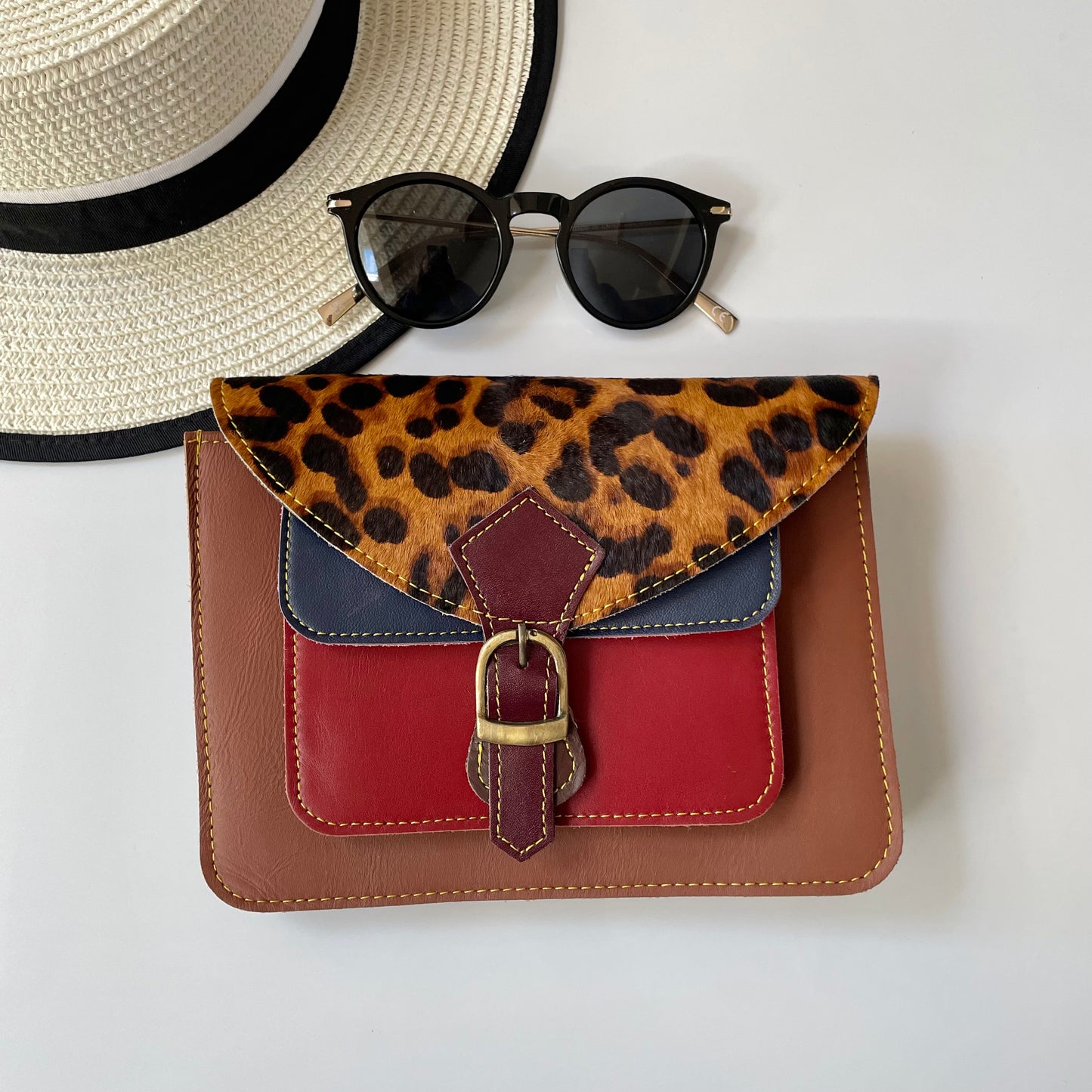 Nephele Dixie Bags Unique Handmade Recycled Sustainable Upcycled Leather