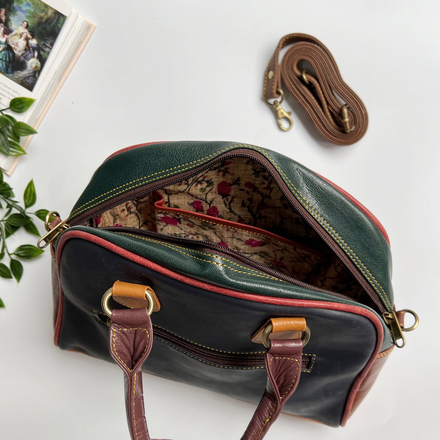 Nephele Maggie Bags Unique Handmade Recycled Sustainable Upcycled Leather