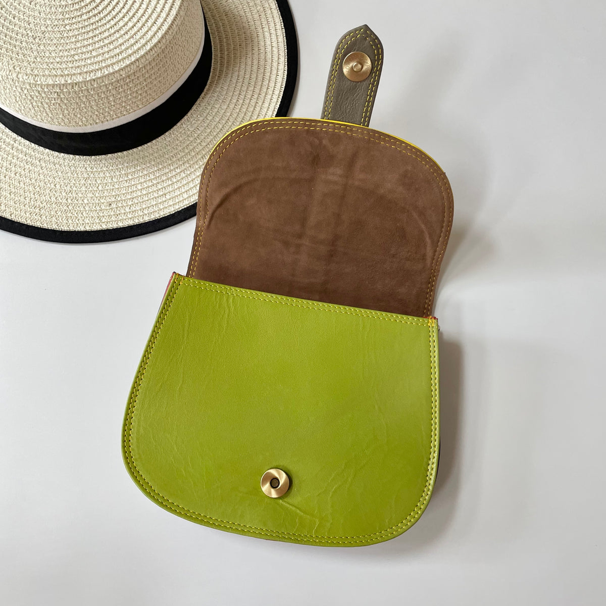 OUTLET Nephele Cecile Bag Unique Handmade Recycled Sustainable Leather