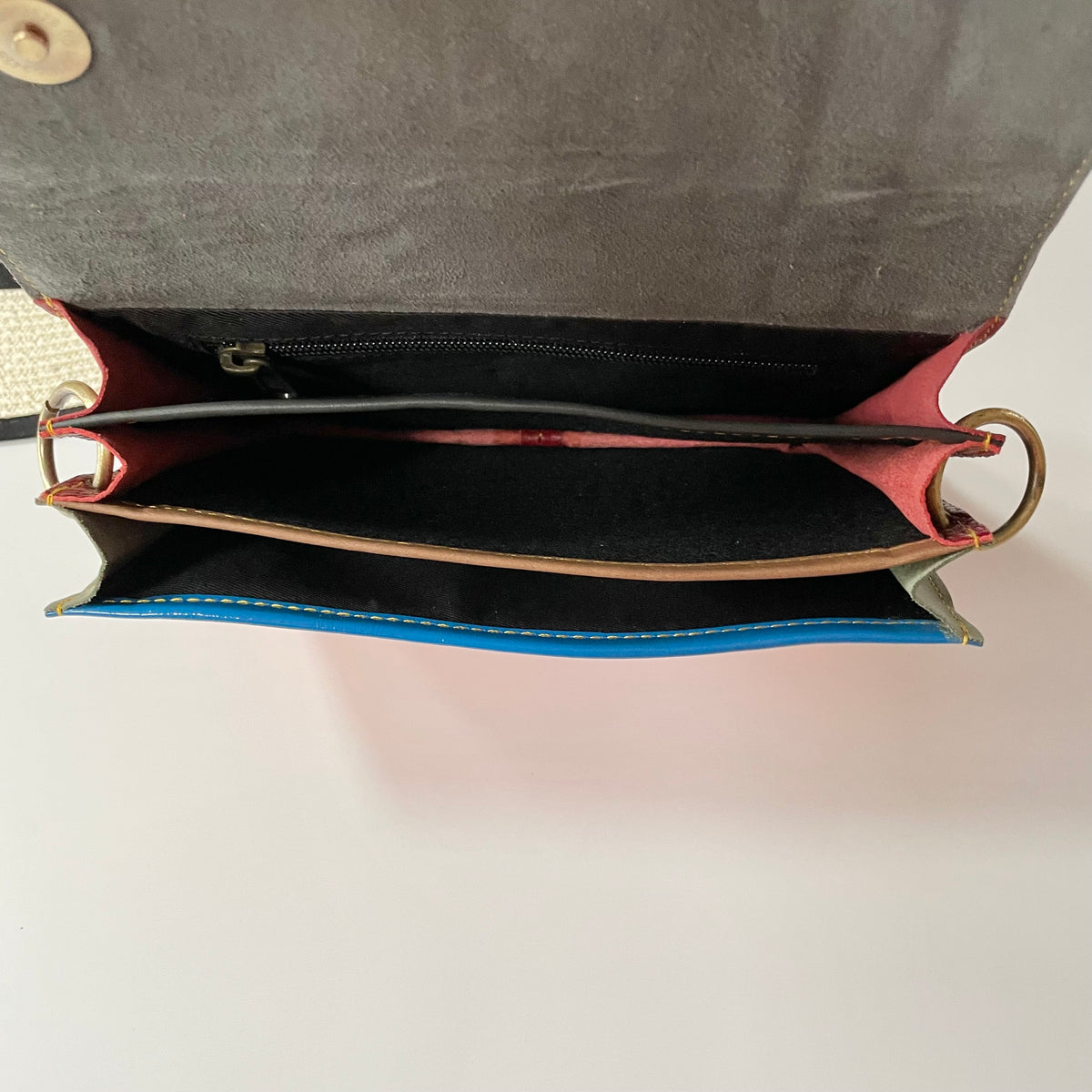 OUTLET Nephele Edna Bag Unique Handmade Recycled Sustainable Leather