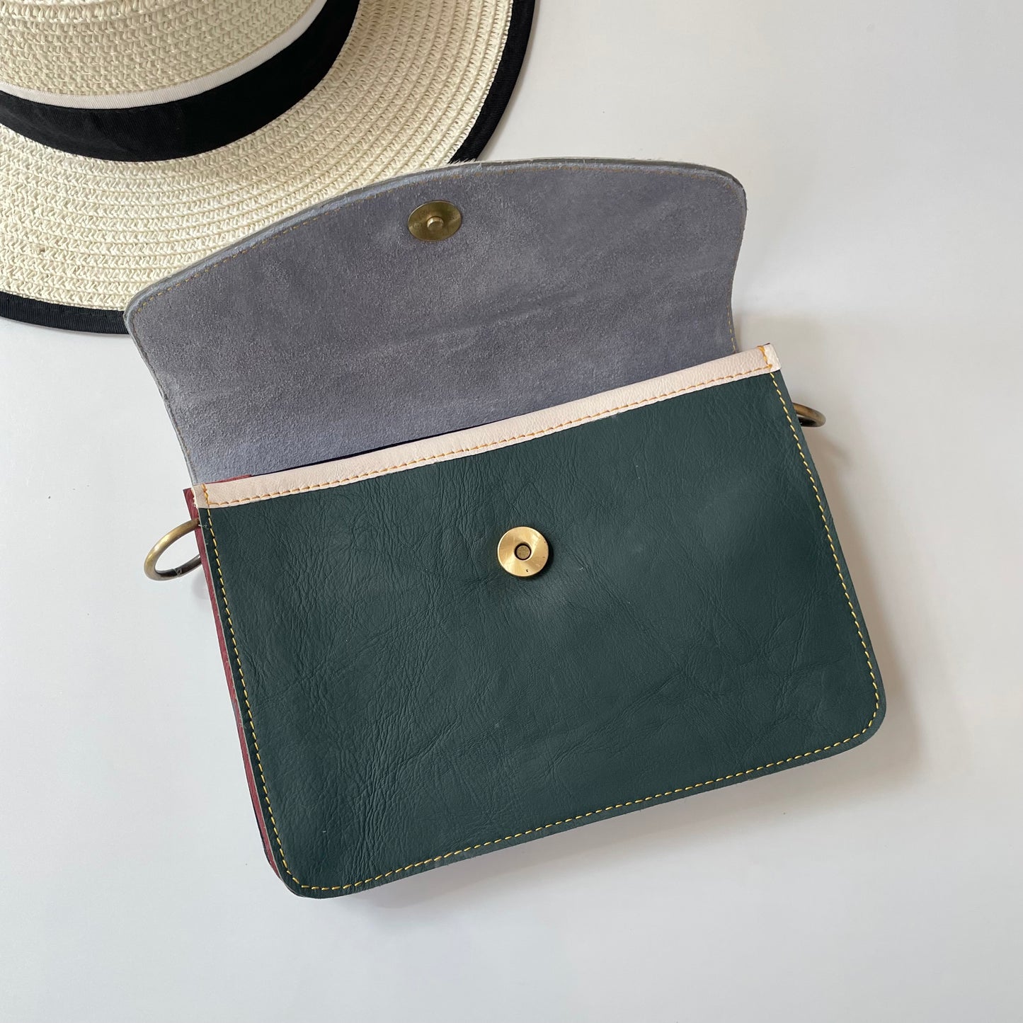 OUTLET Nephele Eadie Bag Unique Handmade Recycled Sustainable Leather