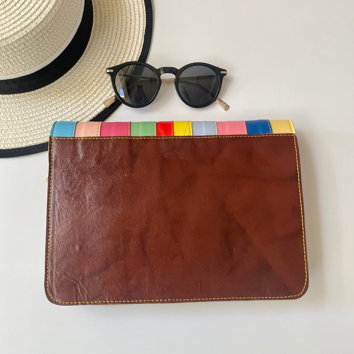 OUTLET Nephele Luna Bag Unique Handmade Recycled Sustainable Leather