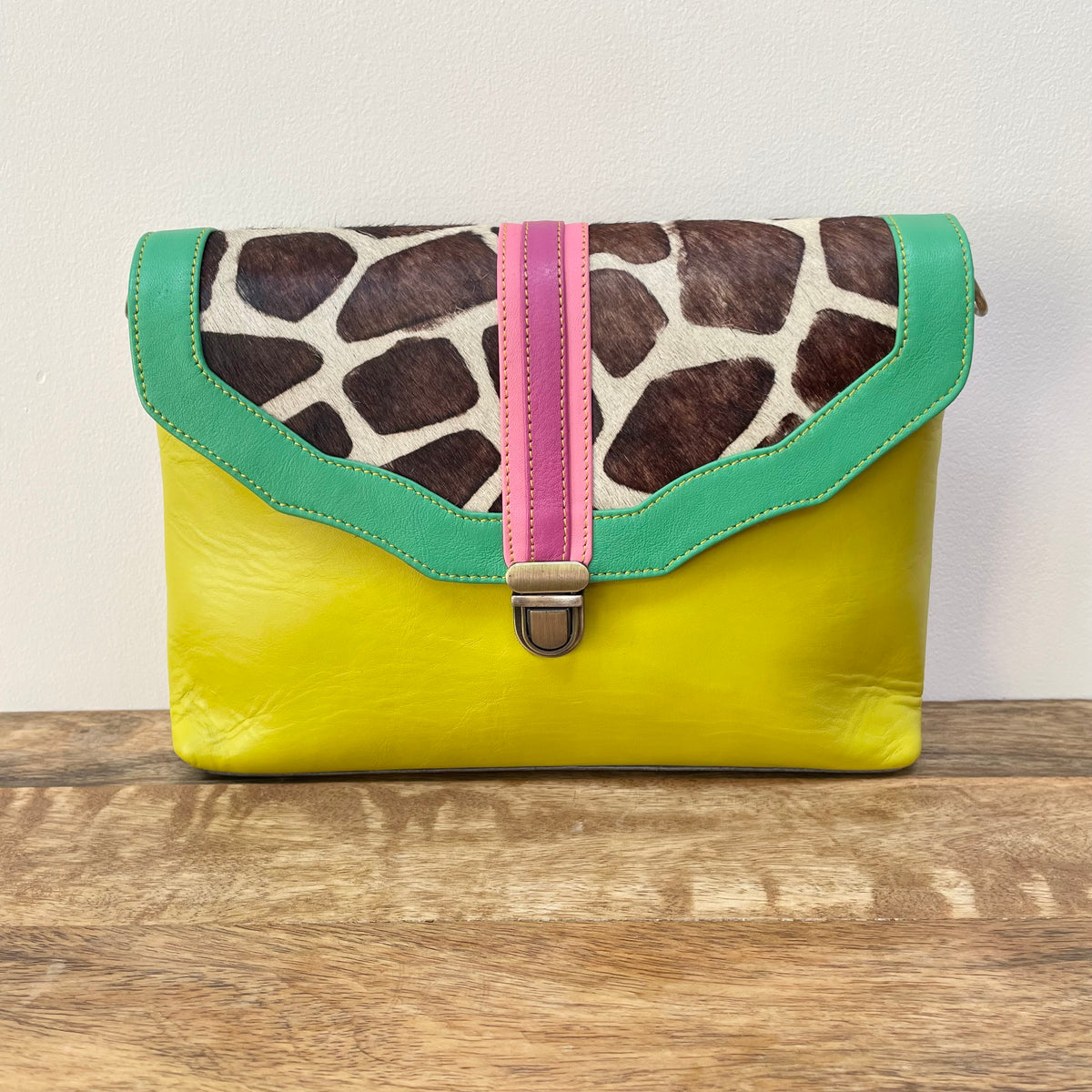 OUTLET Nephele Hattie Bag Unique Handmade Recycled Sustainable Leather