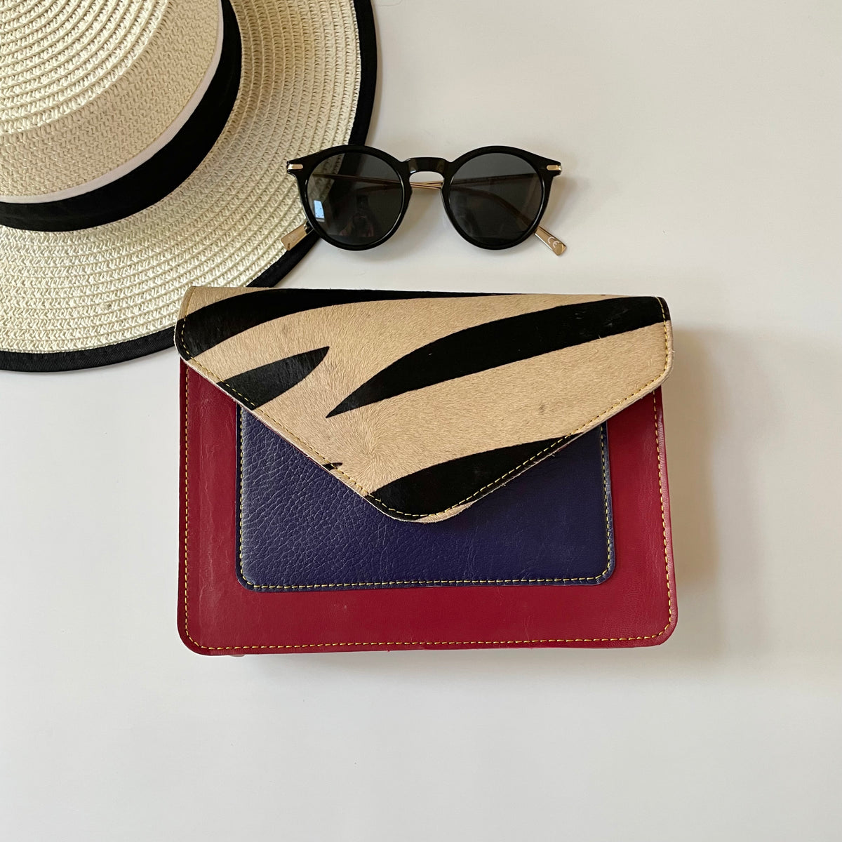 NEW Nephele Amy Bags Unique Handmade Upcycled Sustainable Leather