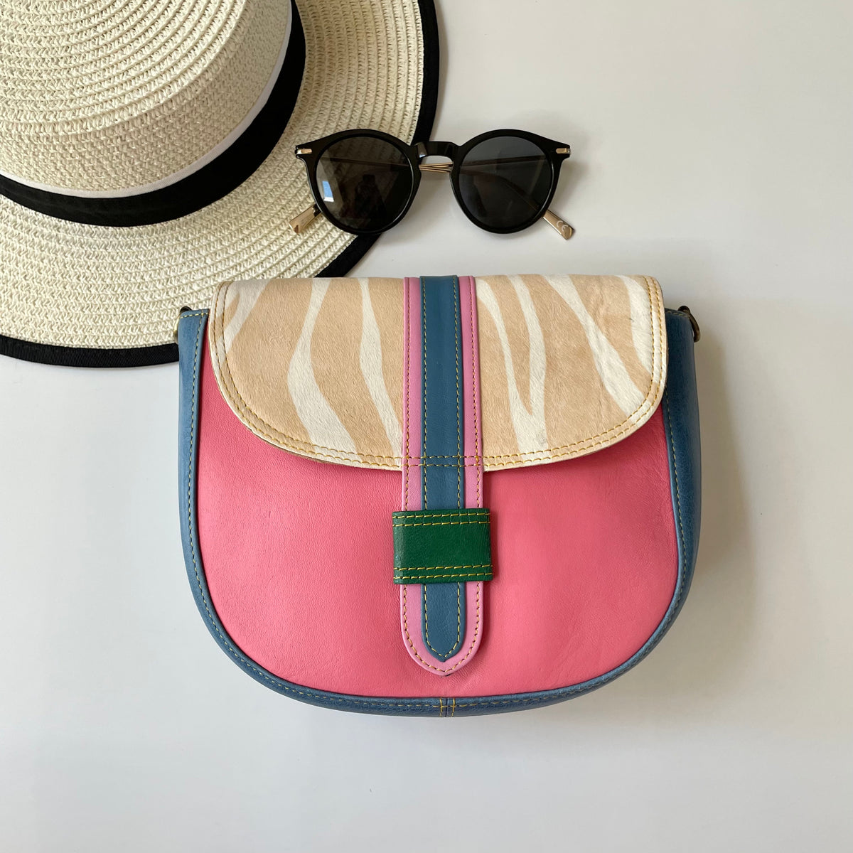 Nephele Dot Bags Unique Handmade Upcycled Sustainable Leather
