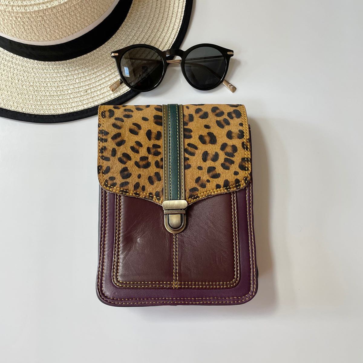 Nephele Billie Bags Unique Handmade Upcycled Sustainable Leather