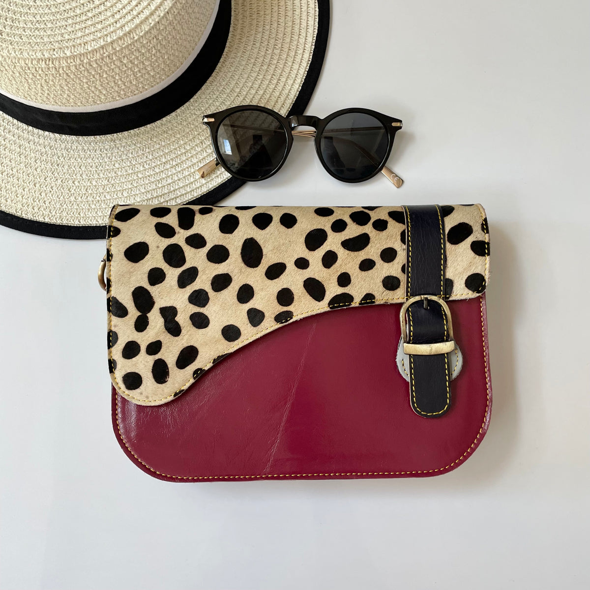 Nephele Grace Bags Unique Handmade Upcycled Sustainable Leather