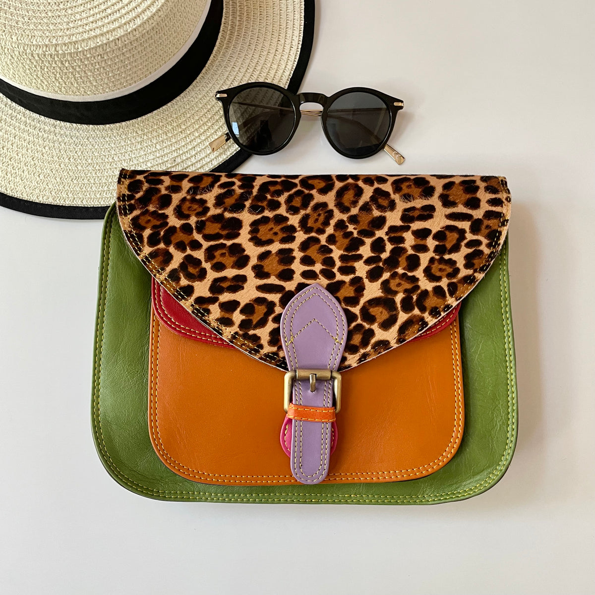 Nephele Libby Bags Unique Handmade Upcycled Sustainable Leather