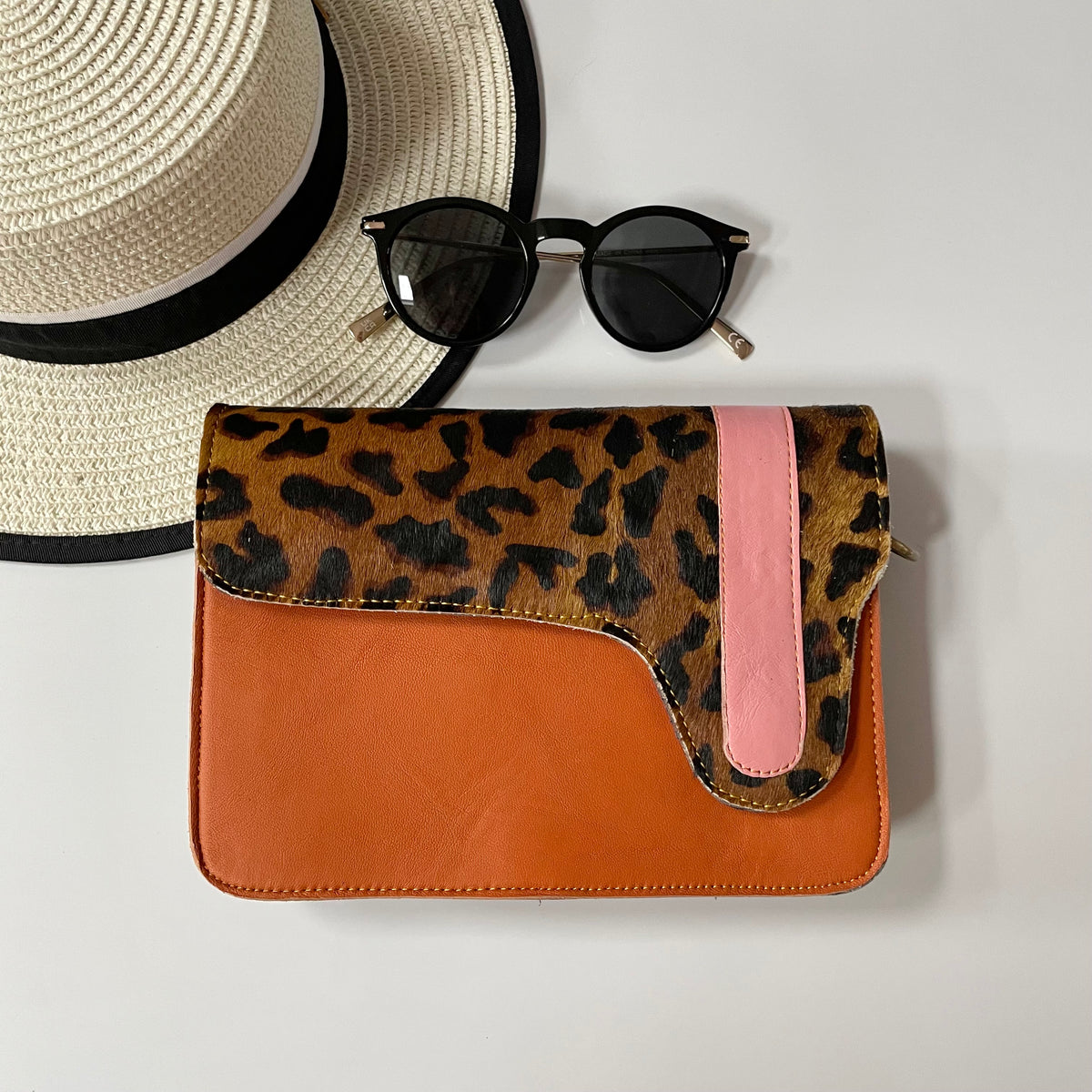 OUTLET Nephele Edna Bag Unique Handmade Recycled Sustainable Leather
