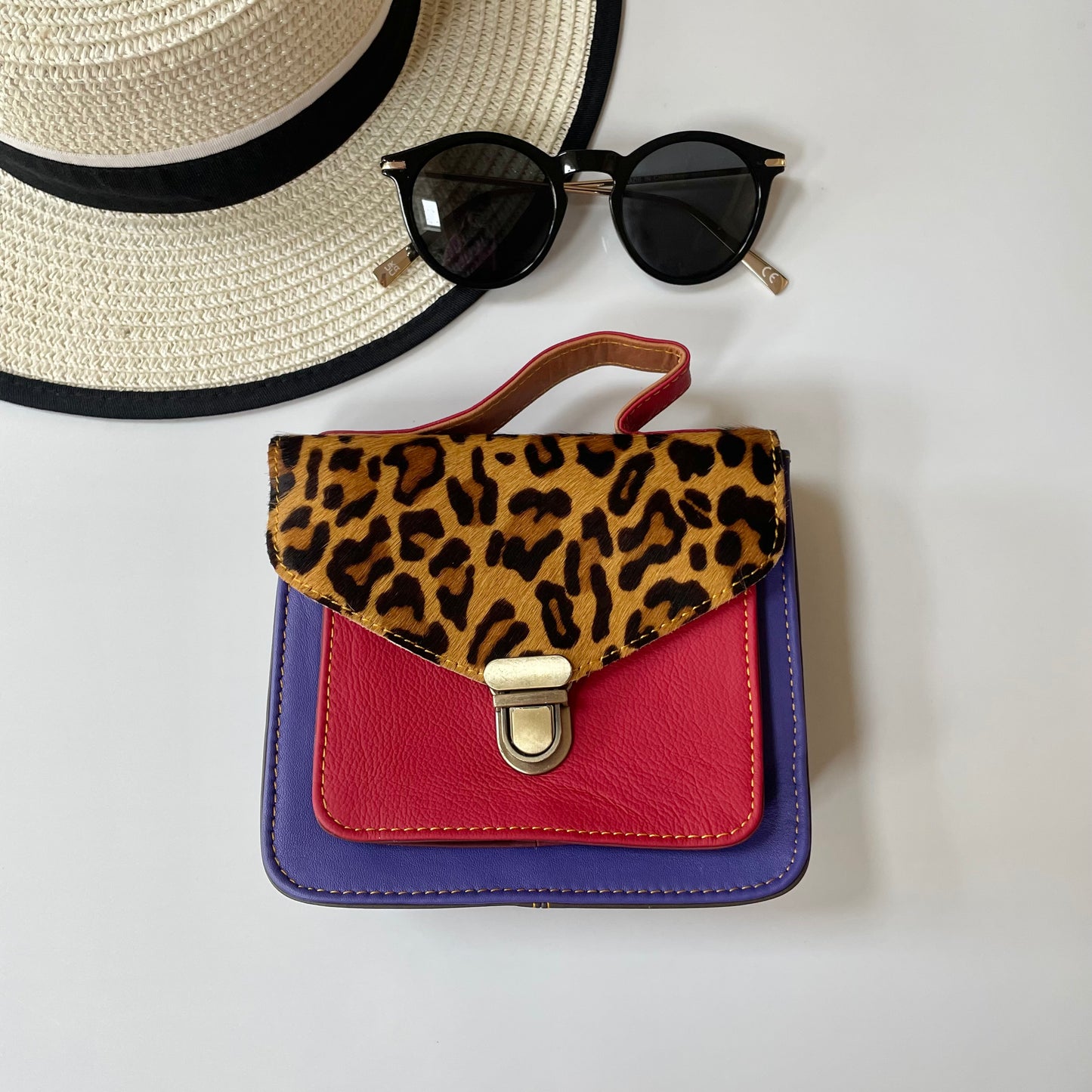 SALE Nephele Mini Vivian Bags Unique Handmade Recycled Sustainable Upcycled Leather