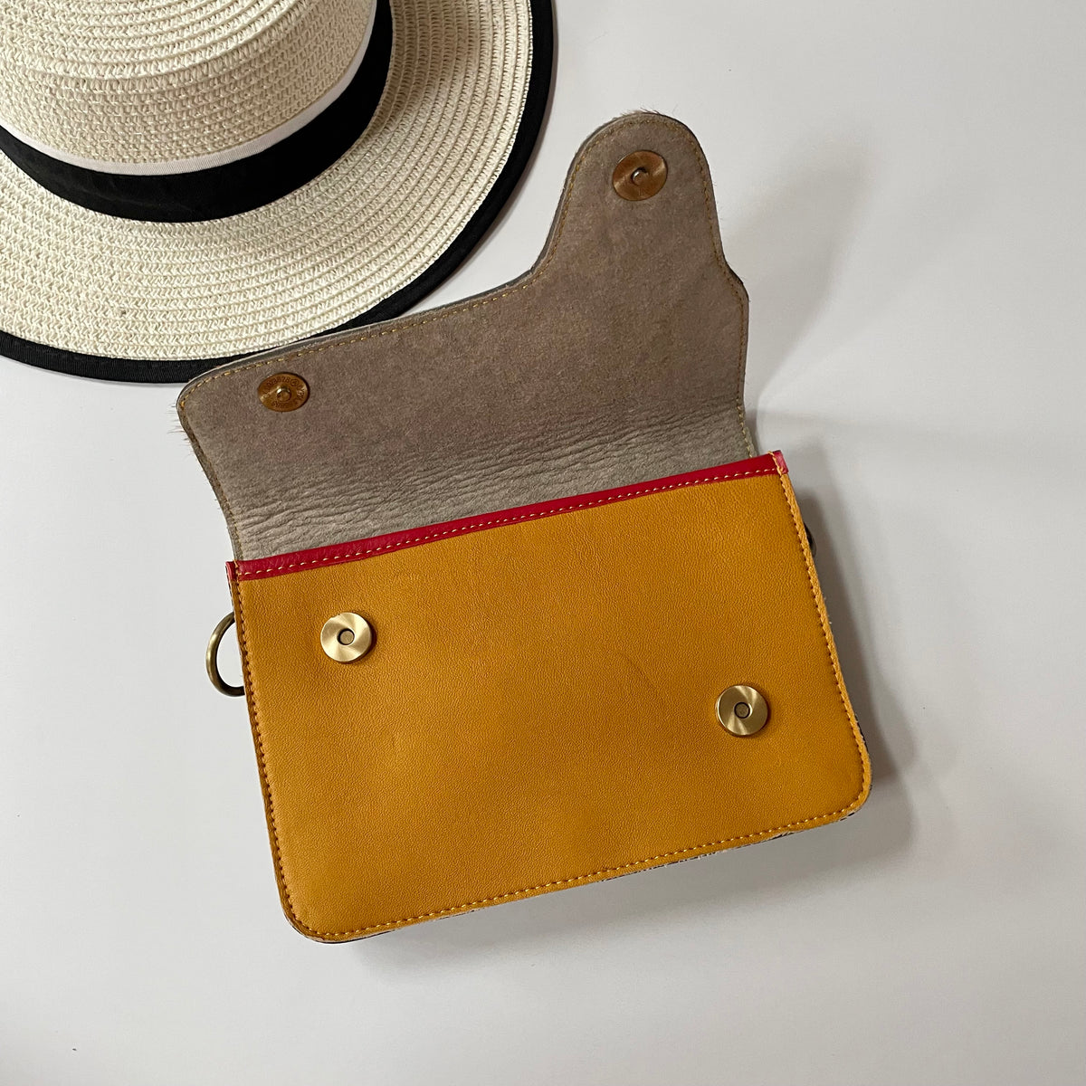OUTLET Nephele Edna Bag Unique Handmade Recycled Sustainable Leather