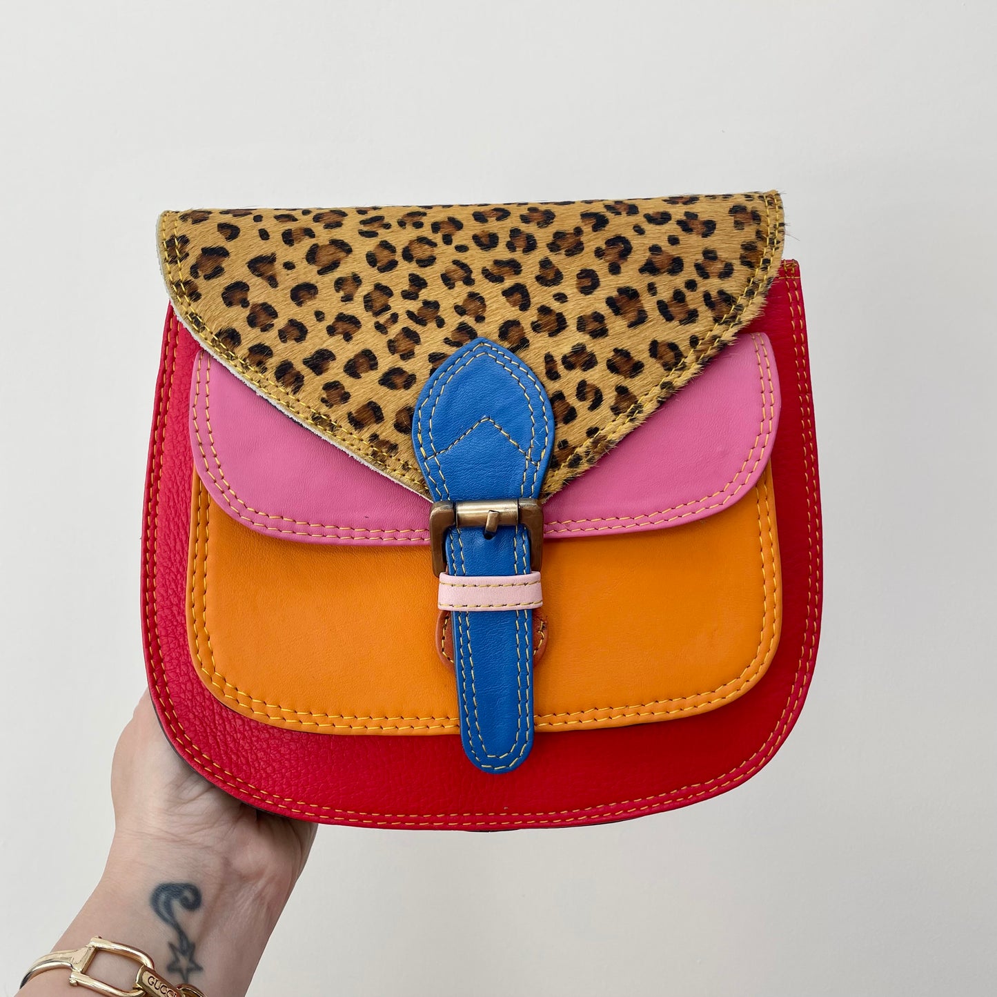 Nephele Ruby Bags Unique Handmade Recycled Sustainable Upcycled Leather