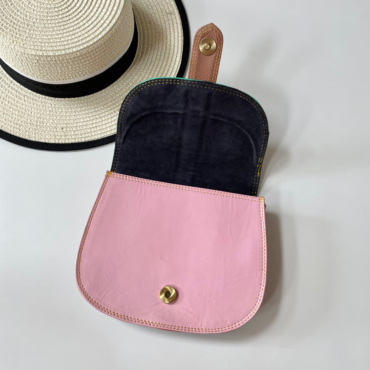 OUTLET Nephele Cecile Bag Unique Handmade Recycled Sustainable Leather
