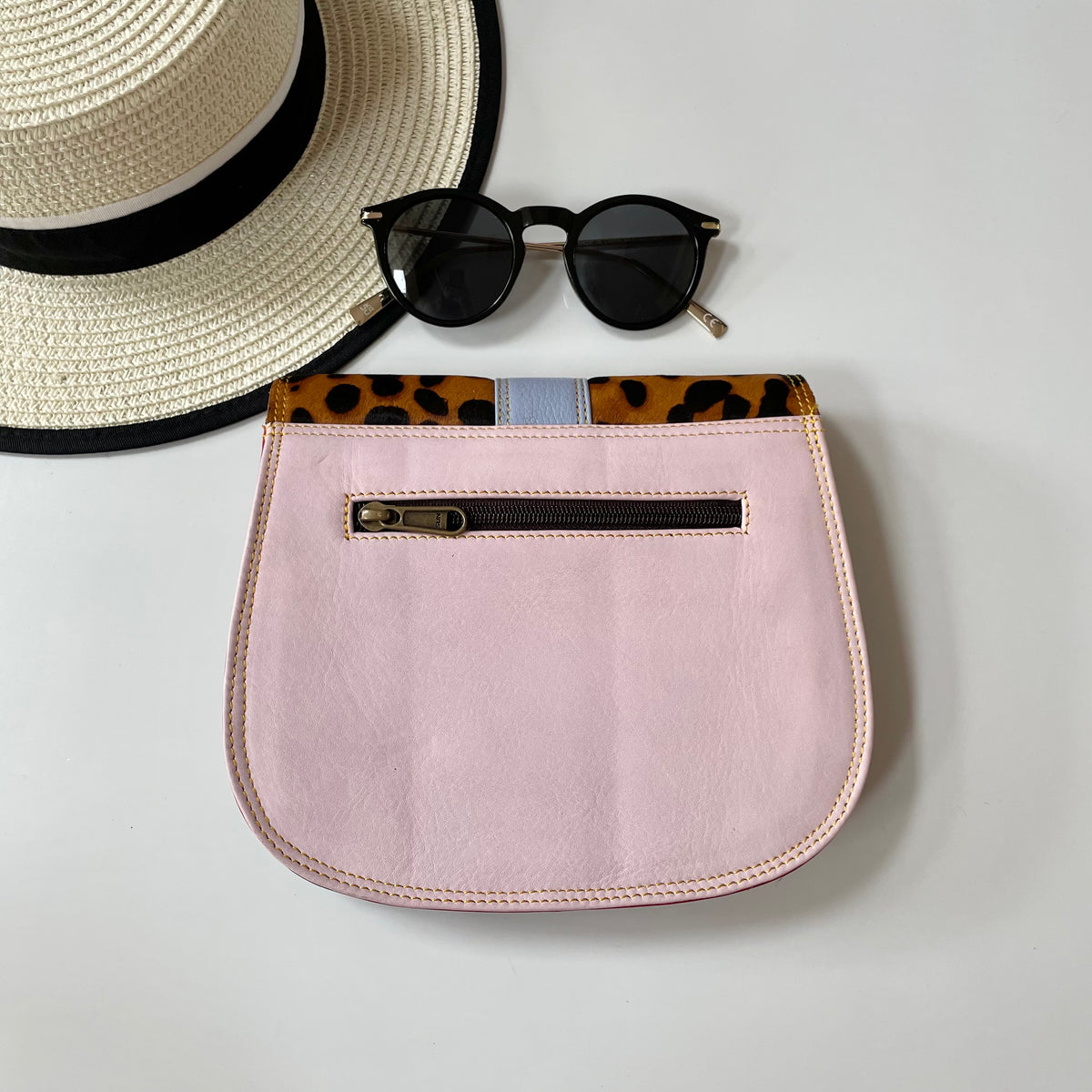 OUTLET Nephele Cecile Bag Unique Handmade Recycled Sustainable Leather