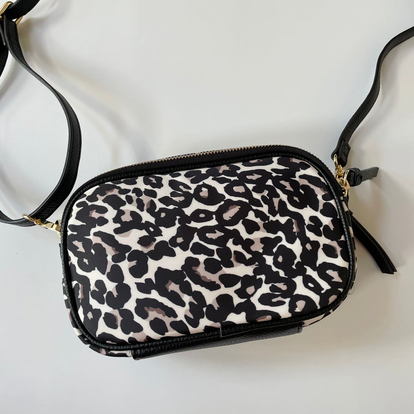 Leopard Print Bag Nylon/PU