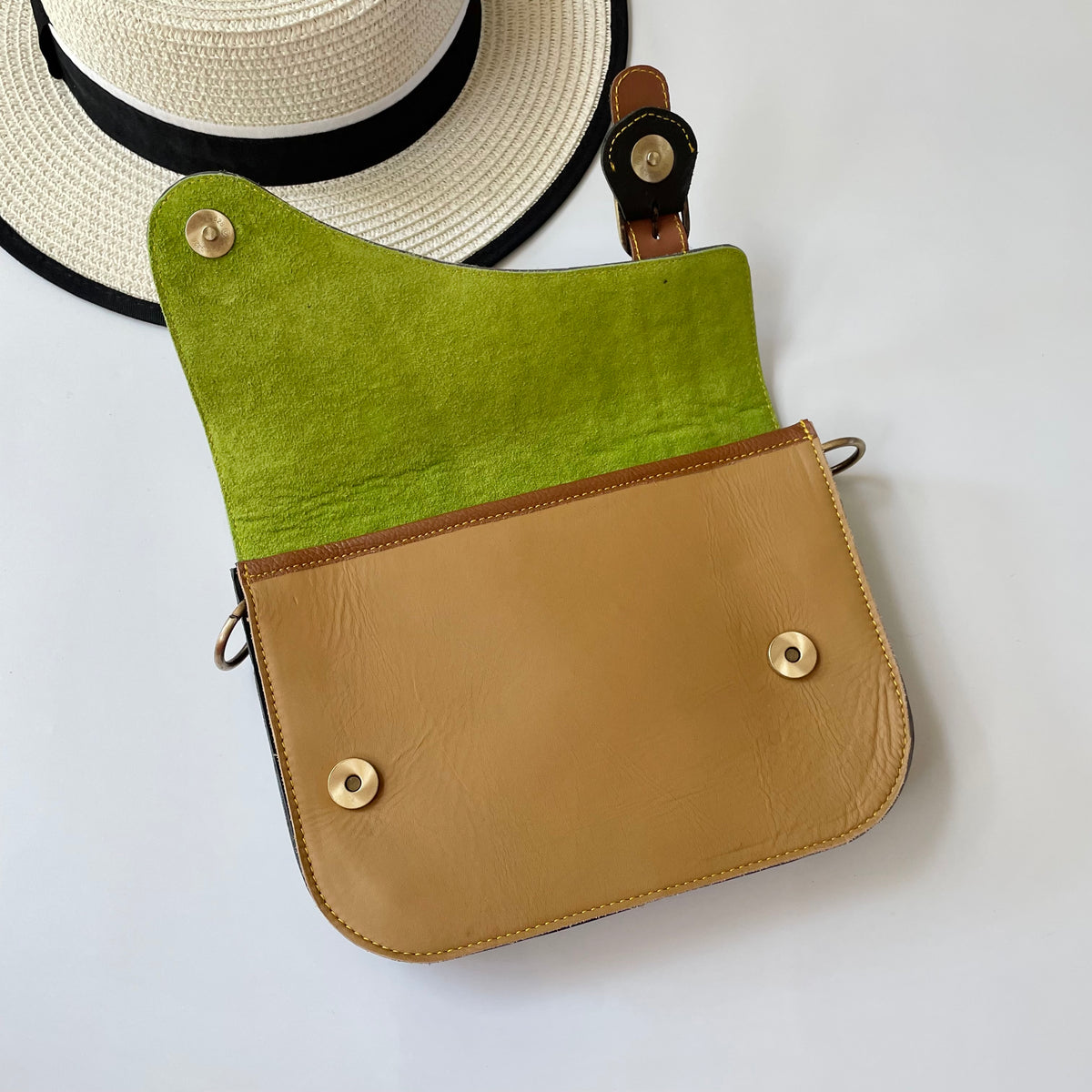 OUTLET Nephele Grace Bag Unique Handmade Recycled Sustainable Leather
