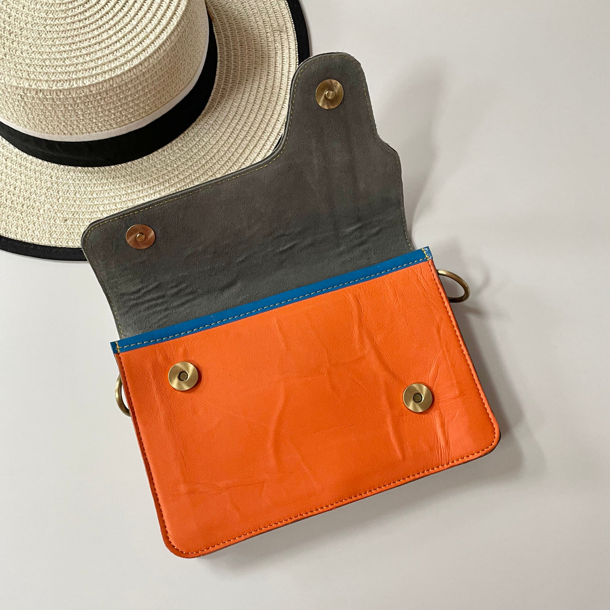 OUTLET Nephele Edna Bag Unique Handmade Recycled Sustainable Leather