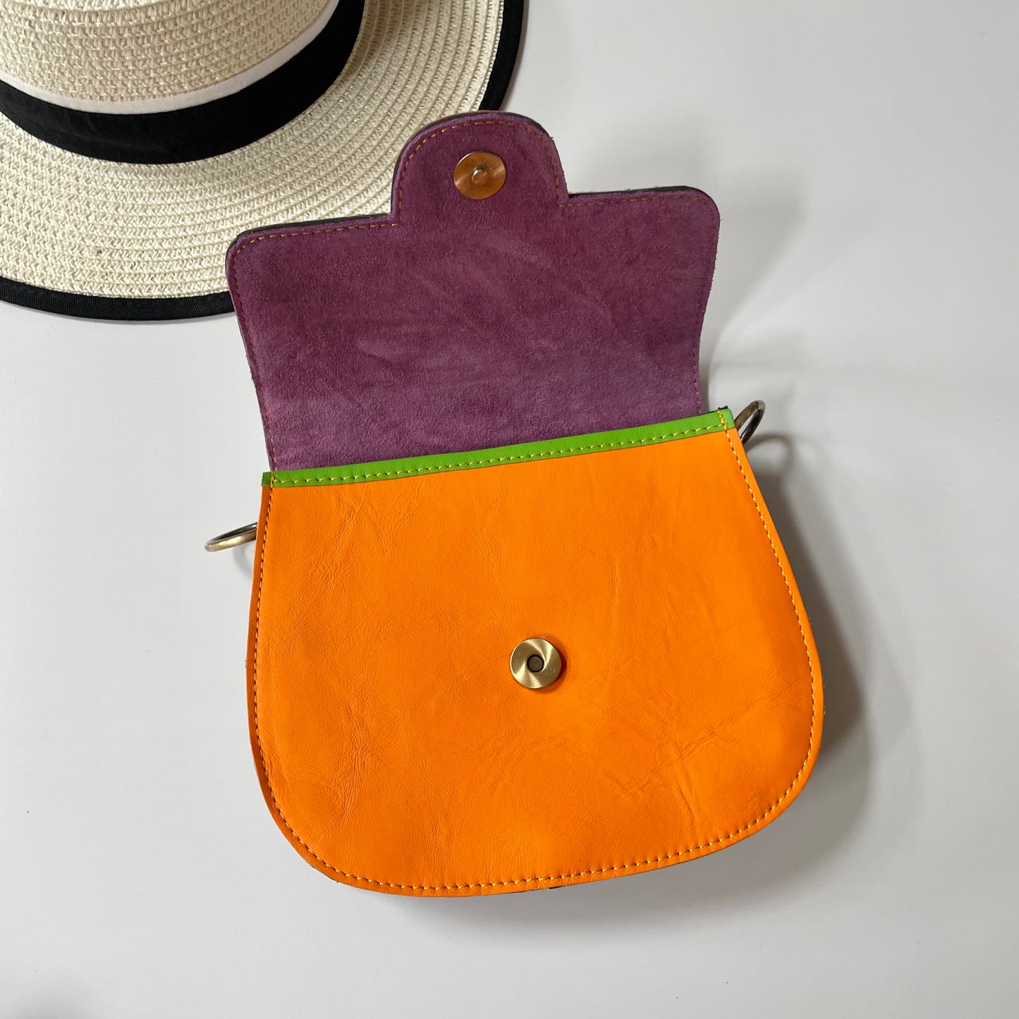 OUTLET Nephele Amelia Bag Unique Handmade Recycled Sustainable Leather
