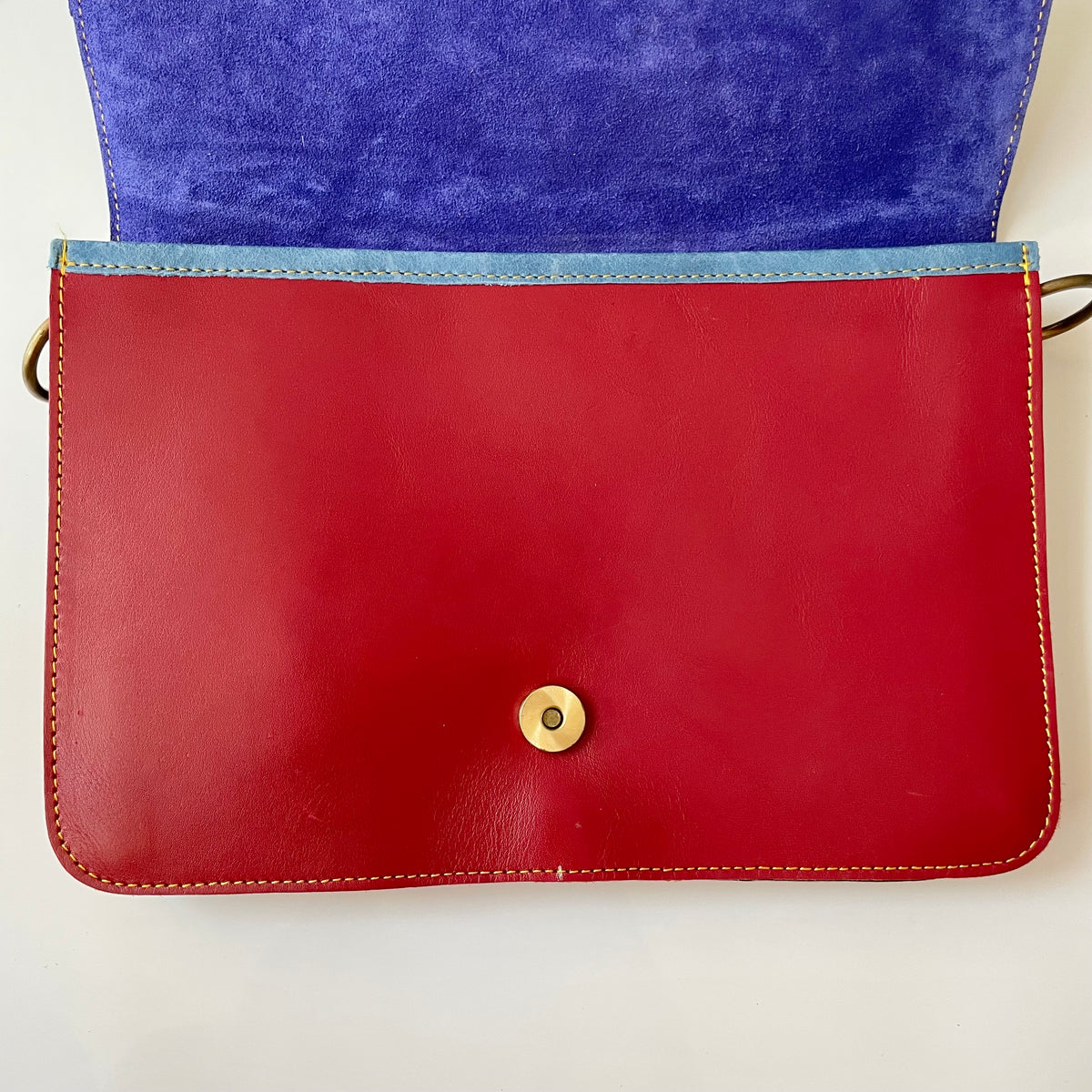 OUTLET Nephele Blanche Bag Unique Handmade Recycled Sustainable Leather