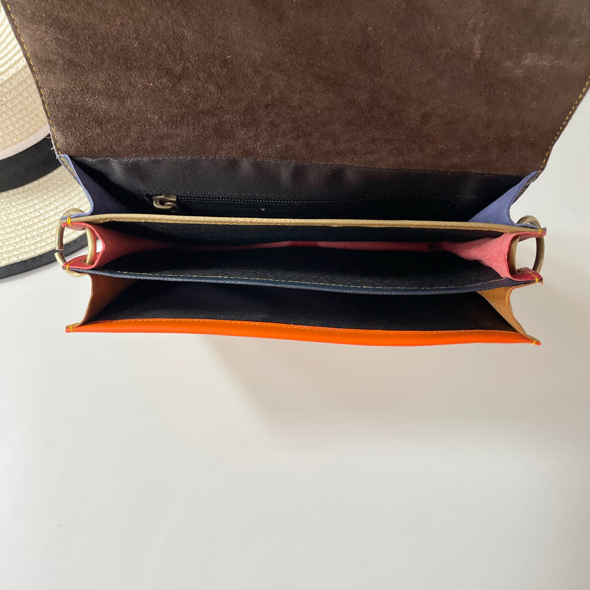 OUTLET Nephele Nancy Bag Unique Handmade Recycled Sustainable Leather