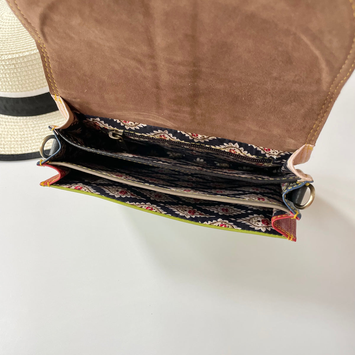 OUTLET Nephele Cecile Bag Unique Handmade Recycled Sustainable Leather