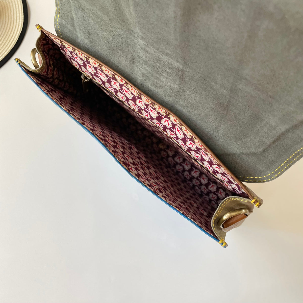 NEW Nephele Carli Bags Unique Handmade Recycled Leather