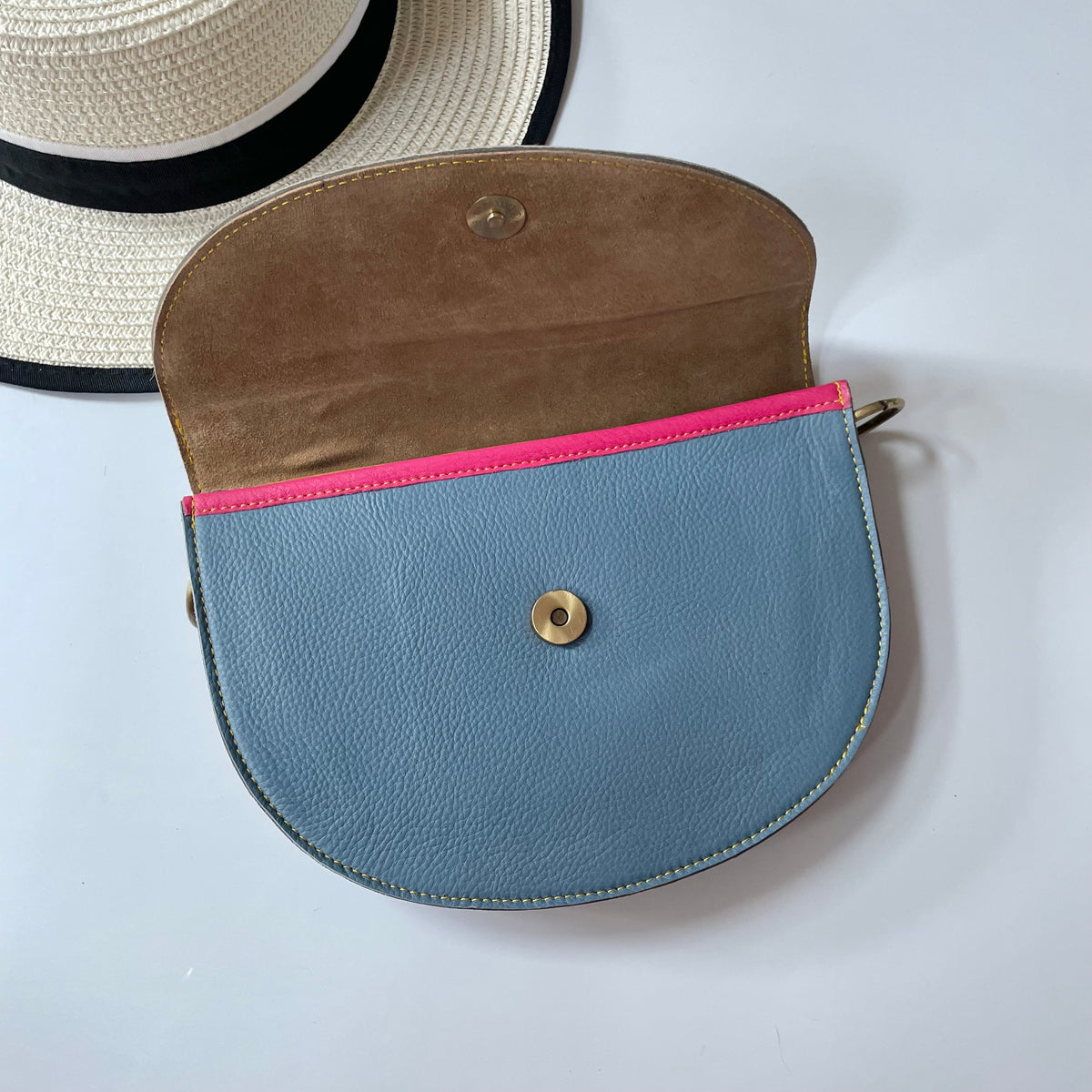 OUTLET Nephele Claire Bag Unique Handmade Recycled Sustainable Leather