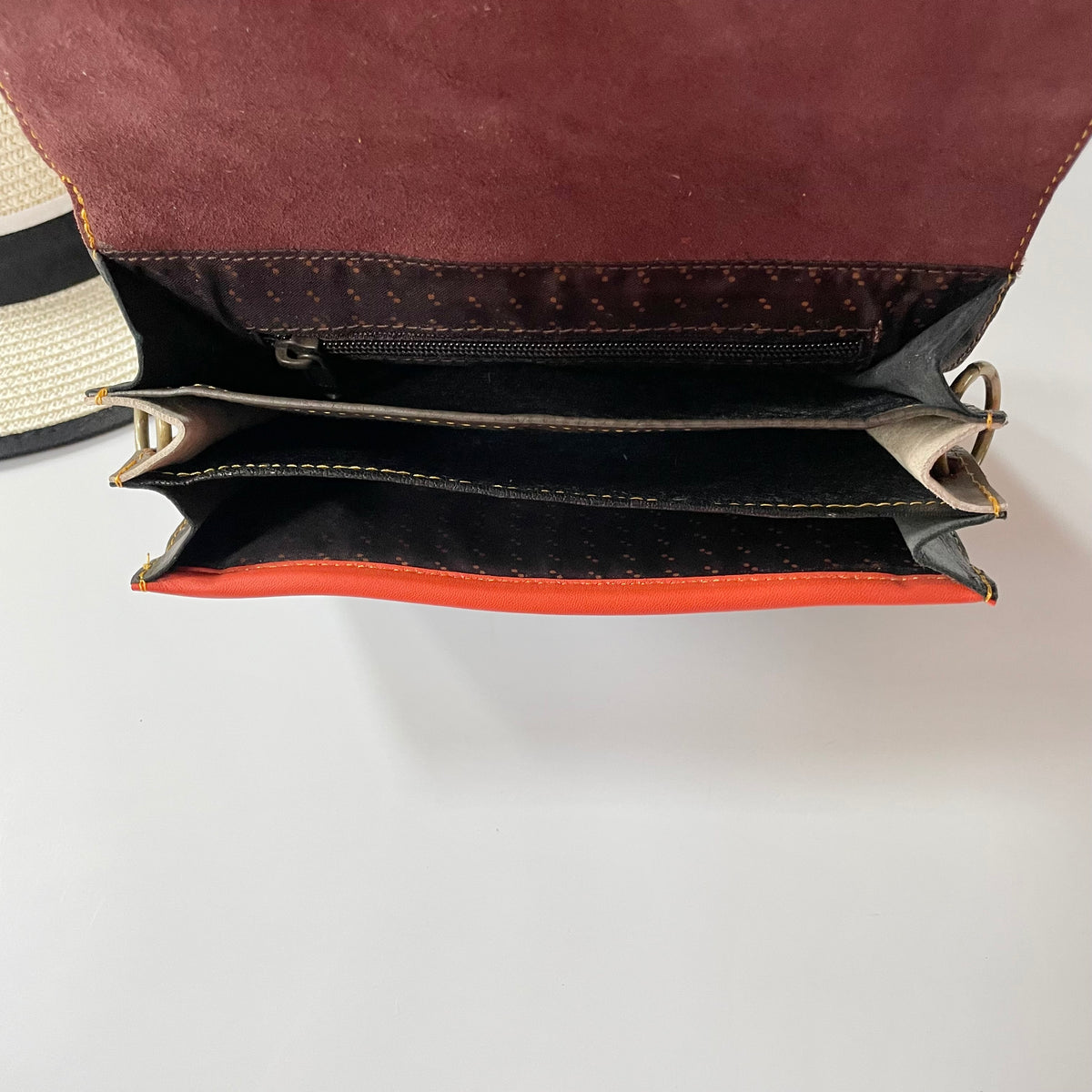 OUTLET Nephele Edna Bag Unique Handmade Recycled Sustainable Leather
