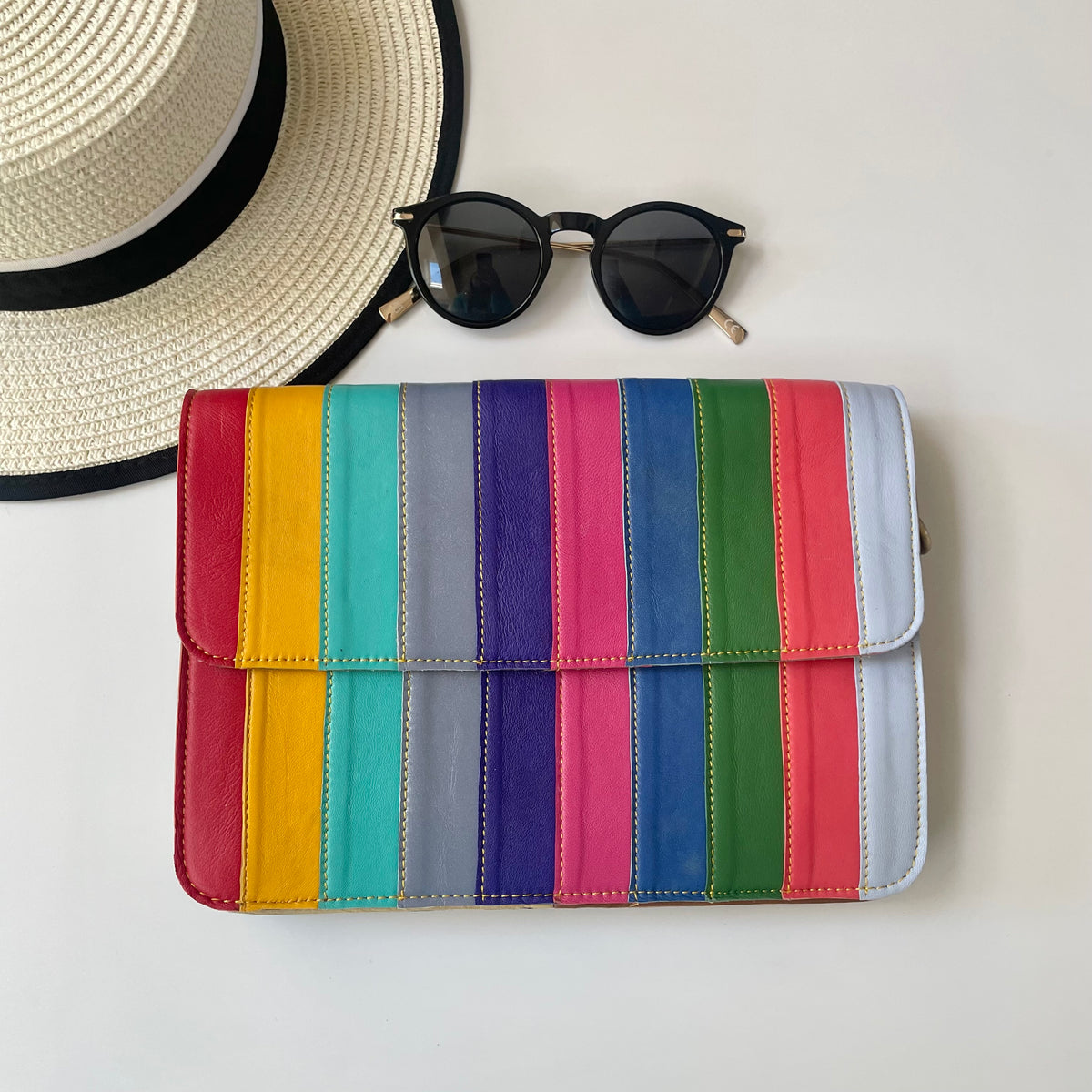 OUTLET Nephele Luna Bag Unique Handmade Recycled Sustainable Leather
