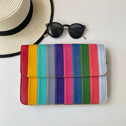OUTLET Nephele Luna Bag Unique Handmade Recycled Sustainable Leather
