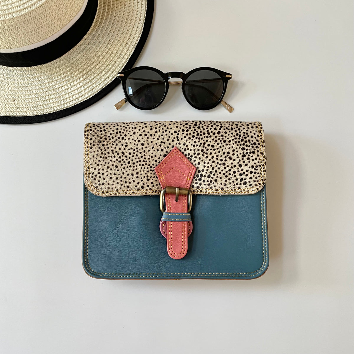 NEW Nephele Myrtle Bags Unique Handmade Upcycled Sustainable Leather