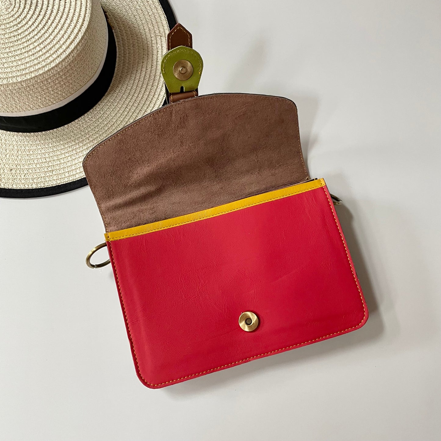 OUTLET Nephele Nancy Bag Unique Handmade Recycled Sustainable Leather