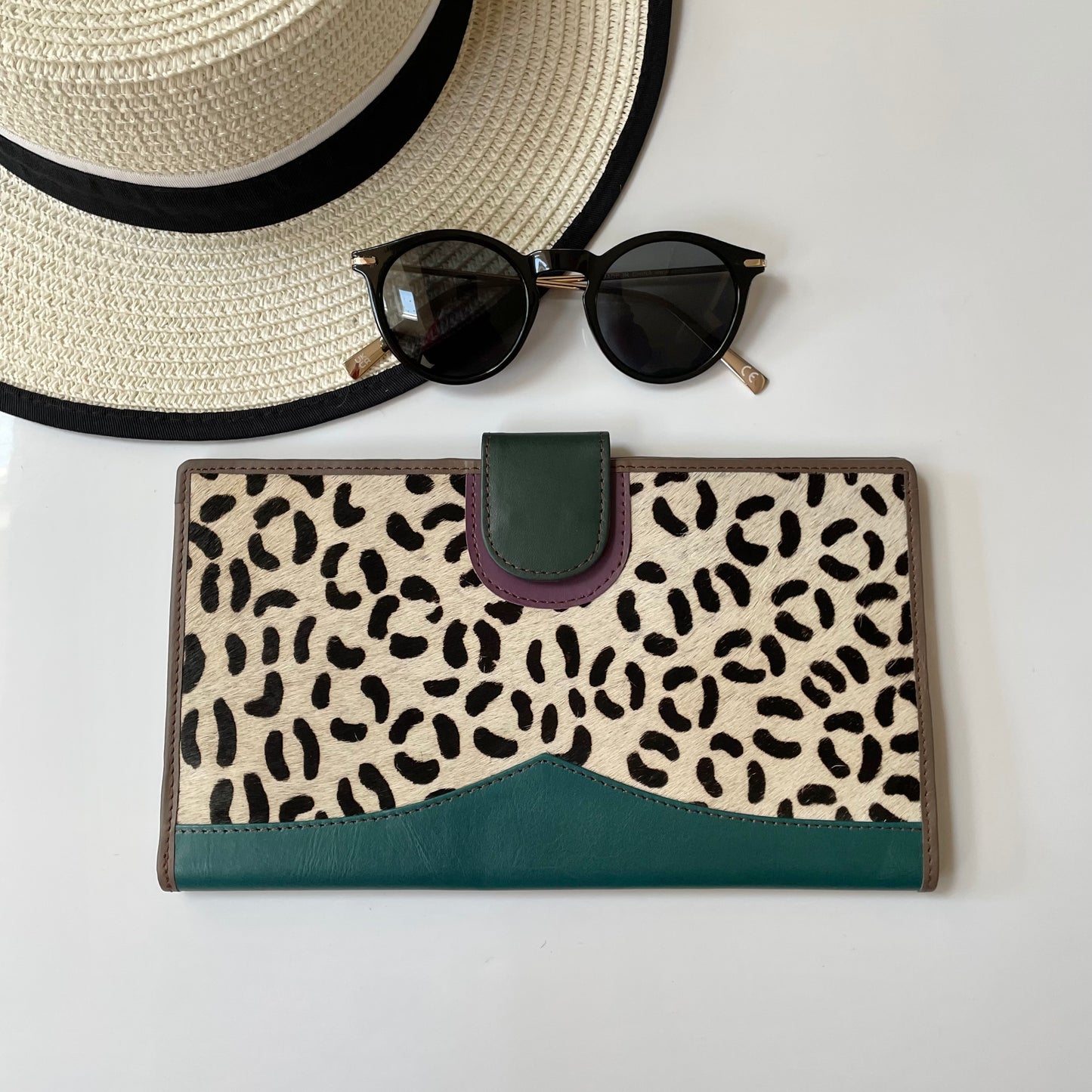Nephele Eve Organiser Unique Handmade Recycled Sustainable Upcycled Leather