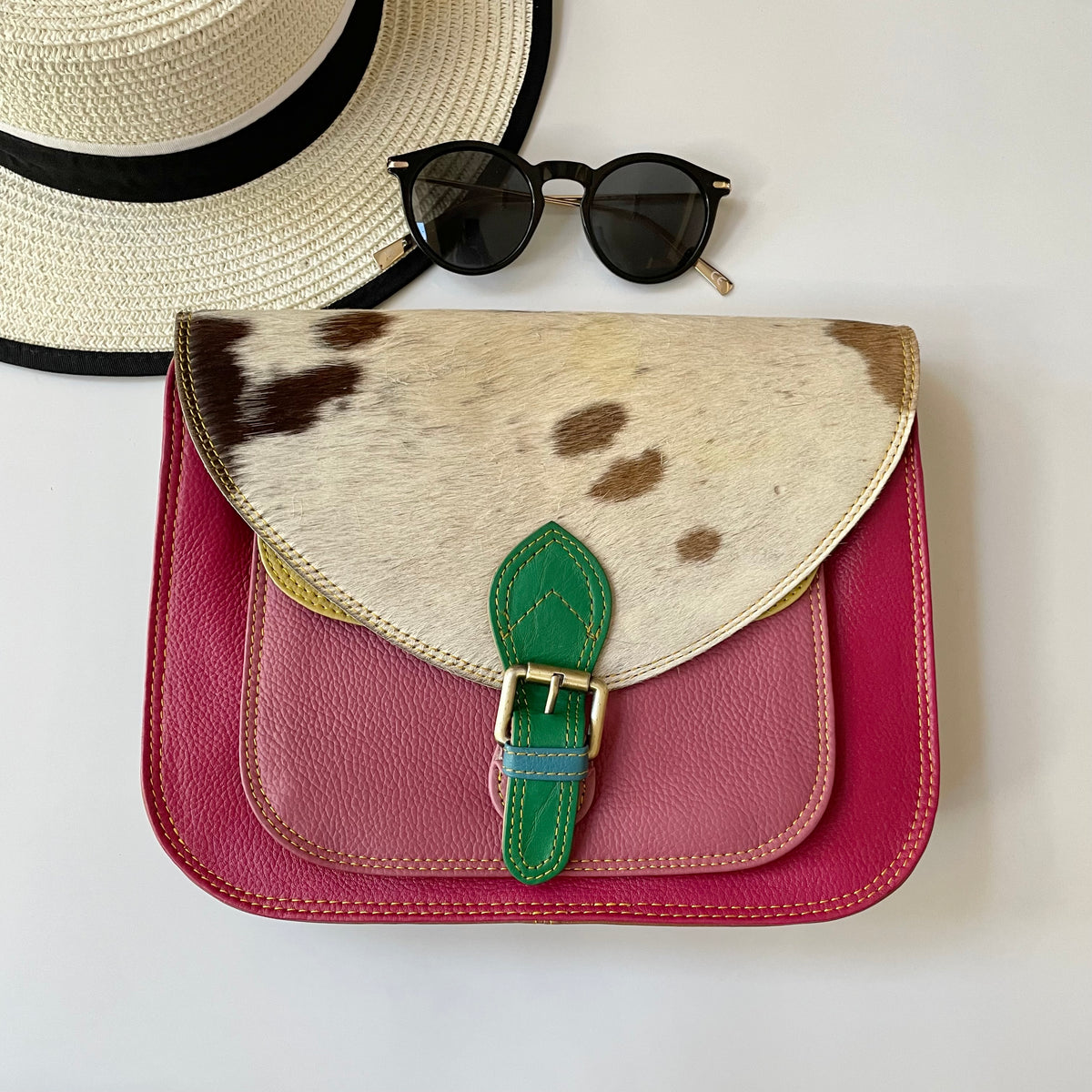 OUTLET Nephele Libby Bag Unique Handmade Recycled Sustainable Leather