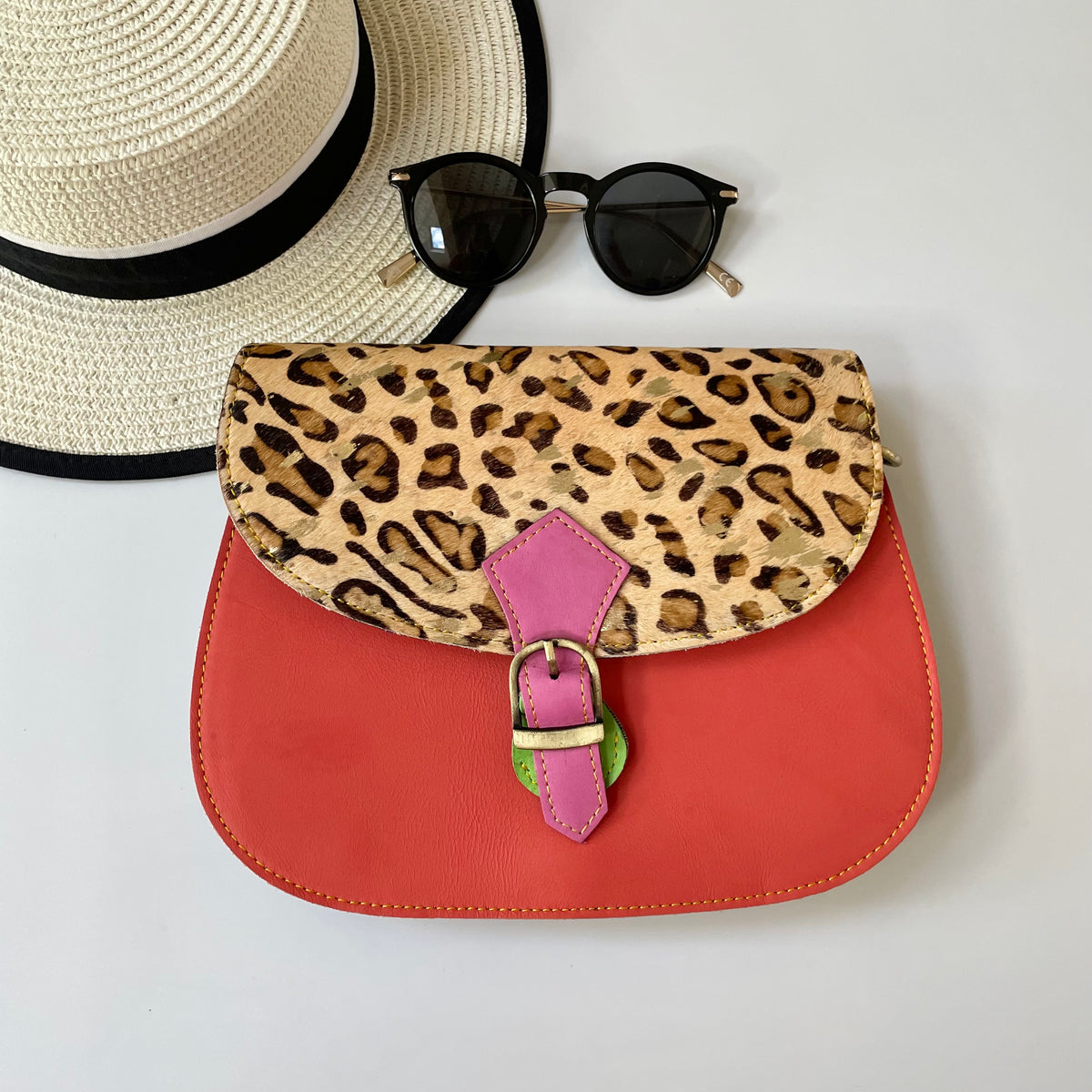 OUTLET Nephele Alice Bag Unique Handmade Recycled Sustainable Leather