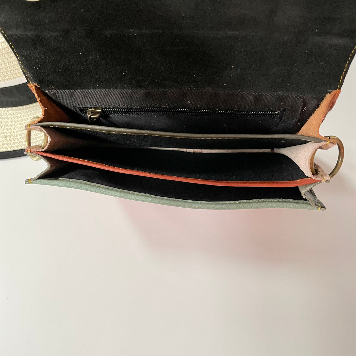 OUTLET Nephele Edna Bag Unique Handmade Recycled Sustainable Leather